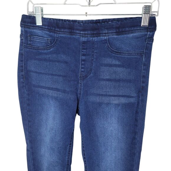 Route 66 Womens Size S Blue Solid Pull On Skinny Jegging Jeans - Picture 10 of 11